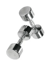 JDB03C-8 Pro Chrome Dumbbell In pairs - 8KG (PAIR)