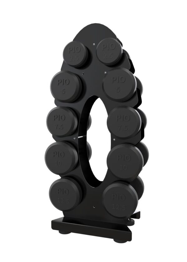 PL06 Oval Shaped Dumbbell Rack